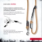 Preview: EASYLONG Hundeleine - M - 2m - schwarz